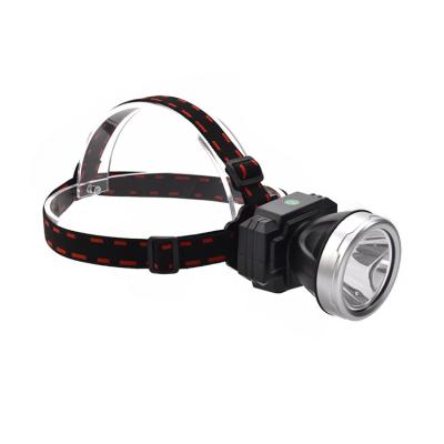 China Factory Price Headlamp Plastic Headlamp Portable High Power Rechargeable Super Bright Led Rechargeable Headlight for sale