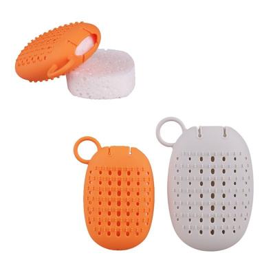 China Guaranteed Multifunctional Viable Quality Storage Bathroom Silicone Holder Soap Storage Bag for sale