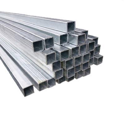 China Structure pipe hot dipped galvanized square pipe galvanized square steel pipe and hollow section square tube steel shs rhs for sale