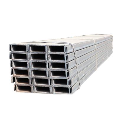 China Profile Shape Beam Size Upn 160 Section Structural Steel U Channel Prices Hot Rolled Cold Formed U Channel for sale