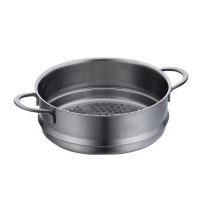 China New Design Sustainable Household Stainless Steel Cookware Non-Stick Stainless Steel Steamer for sale