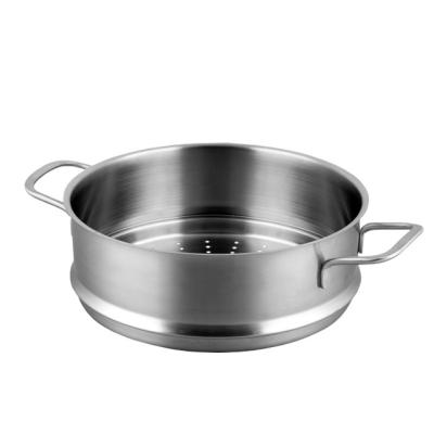 China Sustainable Steamer Pot Stainless Steel Steamer Pot Cookware Europe Style Stainless Steel for sale