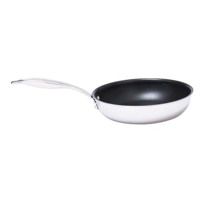 China Sustainable High Quality Cheap Price Wok 304 Stainless Steel Wok Pan Stainless Steel Chinese Wok for sale