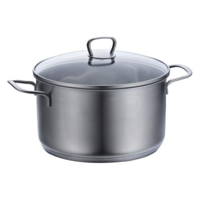 China Sustainable Hot New Products Stainless Steel Non Stick Pot Air Tight Running Pot With Lid for sale