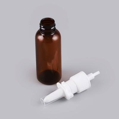 China Good quality medical empty nasal spray bottle for medical transparent color nasal spray bottle for sale