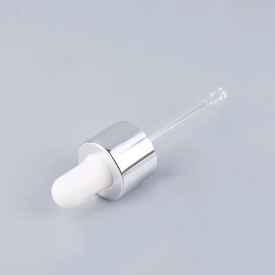 China Non Spill Good Quality 18/410 Cosmetic Dropper For Essence Dropper Bottle for sale