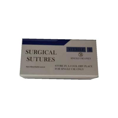 China Polyglactin Dental Regional Surgical Chromic Casing Polypropylene Silk Nylon Sutures for sale