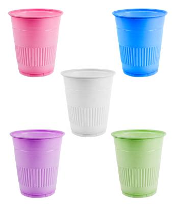 China 5oz Disposable Colorful Disposable Dental Plastic Dental Cups for sale