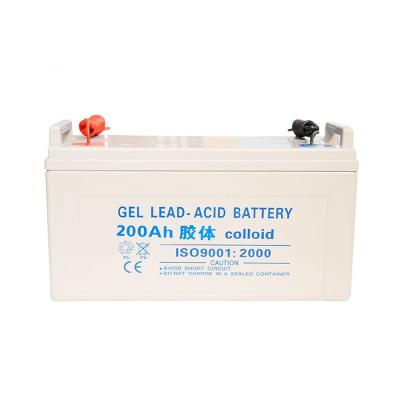 China Electric Power Systems Promotion 12v Acid Lead Gel Solar System Battery for sale