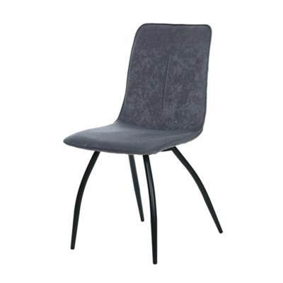 China Modern Design Nordic Modern Dining Room Furniture Upholstery Arms Fabric Dining Chairs for sale