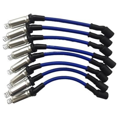 China Ignition Performance Spark Plug Ignition Overhead Wire Set For 2000-2009 CHEVY GMC V8 Ignition Cable Pickup for sale