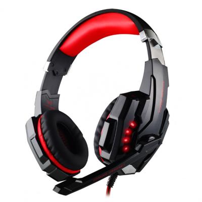 China Earphone Kotion Each G9000 Gaming Headset With 3.5mm Splitter Audio Cable Wired Headphones High Quality Computer Gamer Earphone for sale