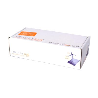 China Recycled Materials Christmas Custom Cosmetic Packaging Small White Corrugated Flat Pack Packaging Box for sale