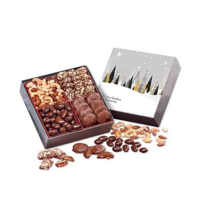 China Recyclable Two Piece Food Packaging Boxes For Chocolate Gift Boxes With Dividers for sale