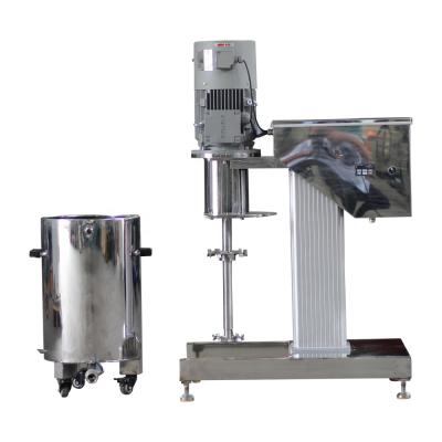 China Liquid With Suspended Solids Double Blades High Speed ​​Disperser For Paint Coat Mixing Ink for sale