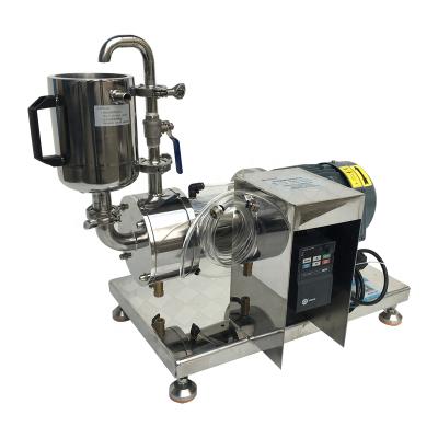 China Liquid With Solids China Factory Bunkin 1.5kw-2.2kw Laboratory Use Suspended High Shear Inline Mixer for sale