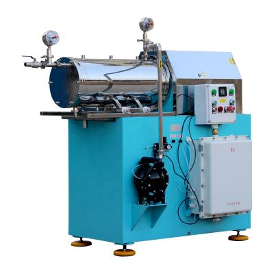 China Medicine Processing Bead Horizontal Grinding Mill for Hard Paint/Dye/Dye/Ceramic/ATO/Paste/Ink/Pearl Alloy Lithium Battery Mill for sale