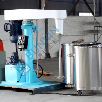 China Liquid With Suspended Solids Chemical Industry Mixer Machine For Paint / Coating / Ink / Pigment for sale