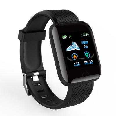 China Touch Screen Smart Watches 116Plus Heart Rate Watch Smart Wristband Sports Watches Waterproof Smart Band Android Smartwatch for sale