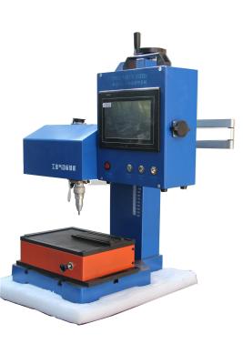 China Logo Portable Pneumatic Marking Machine , Mobile Dot Peen Marker High Efficiency for sale