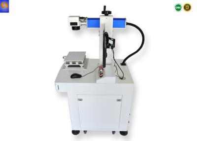 China Steel Hardware Color Fiber Laser Marking Machine , Fiber Laser Engraving Machine for sale