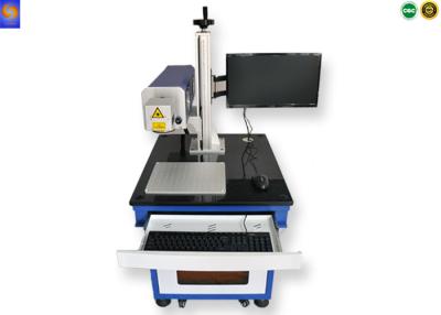 China 10W Fiber Laser Engraving Machine , CO2 Laser Marker With High Resolution Galvo Head for sale