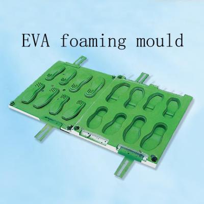 China Good Price Aluminum CNC EVA Foaming Sole Shoe Slipper Mold Making Machine for sale