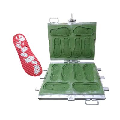 China Aluminum cnc eva phylon sole shoe slipper mold making machine for sale