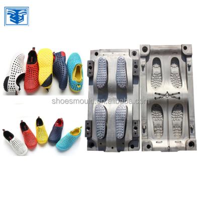 China Aluminum EVA Garden Shoe Mold For Shoe Making Machine for sale