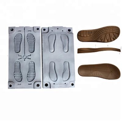 China 1 aluminum mold 1 pair and 1 mold 2 pairs EVA shoe sole making machine for sale