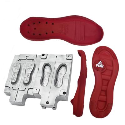 China Aluminum Direct Factory With Good Experience For Making EVA Footwear Shoes Sole Mold for sale