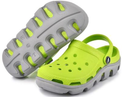 China Two Color Aluminum Eva Injection Shoe Mold For Crocs Shoes for sale