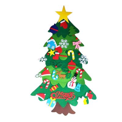 China Baby Products Organizer Bag Home Decor Opens Felt Christmas Tree Decorations Holiday Family Decoration for sale