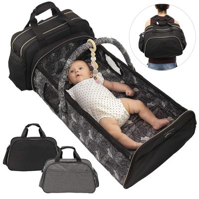 China Backpack New Waterproof Rise Baby Bag Large Capacity Mummy Bag Baby Sleep Diaper Travel Bag for sale