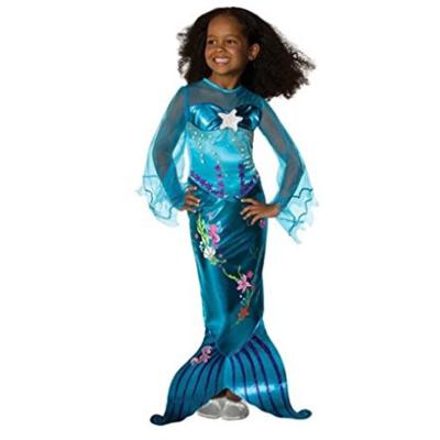 China Princess Halloween Mermaid Girl Dress Up Children's Skirt Children's Dress Summer Dress for sale