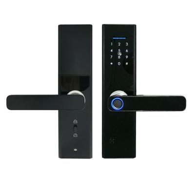 China OEM Factory Tuya Smart Bedroom Door Lock Digital Password Door Fingerprint Lock For Home Hotel F7F for sale