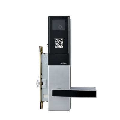 China Zinc & Acrylic Key, IC Card, Password & Scan QR Code Home Hotel Lock App Digital Smart Door Lock for sale