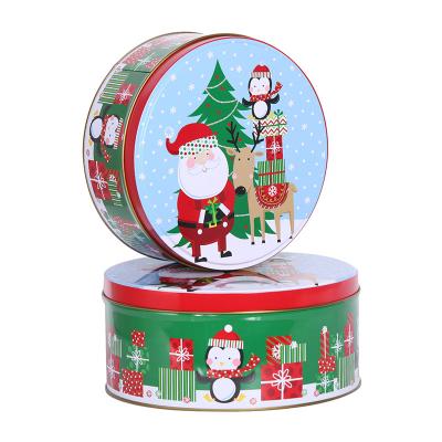 China Christmas tin, gift tin, decorative tin, metal packaging, promotional tin, for sale