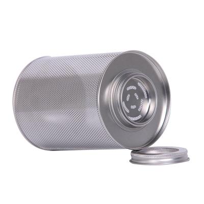 China Mesh tin, tin box for drier, decorative tin, metal packaging, promotional tin, for sale