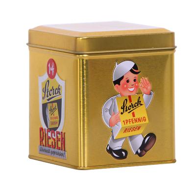 China Colorful tin box, decorative tin, metal packaging, promotional tin, customized tin, food grade tin box for sale