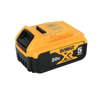 China Power Tools Best For DEWALT Tools XR 20V Max Battery 5.0-Ah 2 Pieces For DEWALT 20V Battery for sale