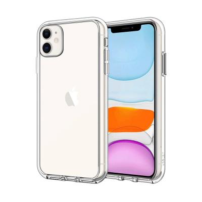 China Wholesale Shockproof Supplier Phone Back Cover Transparent Soft Phone Case For iPhone 11 for sale