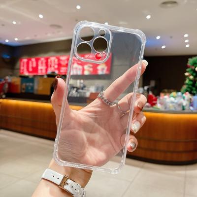 China Best Selling Shockproof Clear Drop TPU Heavy Duty Phone Case All Inclusive Phone Case For iPhone 13 Pro / Max Pro for sale