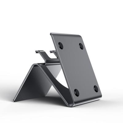 China Various Cell Phone Tablets Universal Mobile Phone Holder Tablet Stand Aluminum Alloy Desktop Bracket For iPhone For iPad for sale