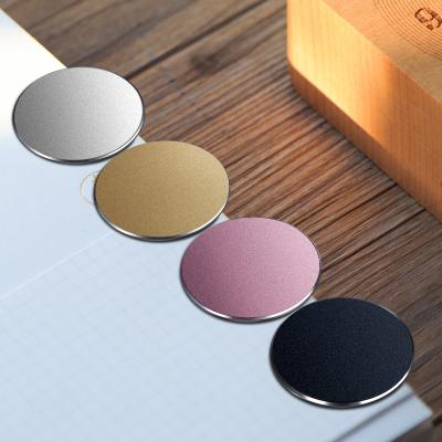 China 360 Degree Rotating Colorful Mounting Kits Stickers Discs Magnetic Adhesive Metal Plate For Phone Holder for sale