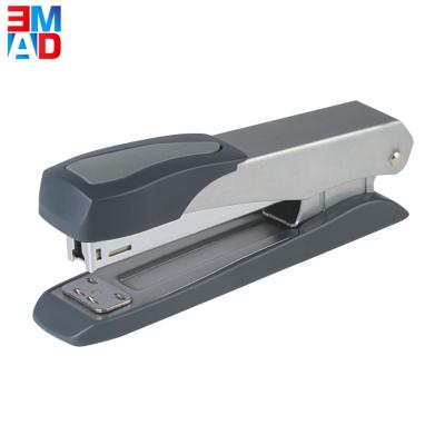 China Manual Paper Binding Book Metal Stapler School Metal Stapler Manual Office Desk Popular Paper Base Classic Fastener for sale