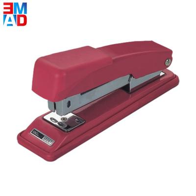 China School Paper Binding Stapler For Office Factory Price Classic Red Standard Sheets 18 Metal Hand Stapler Metal Paper Binding Stapler for sale