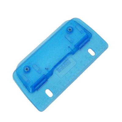 China Custom Cheap Plastic Sheets Plastic Flat Paper Punch Price 3 Logo Portable Hole Punch for sale