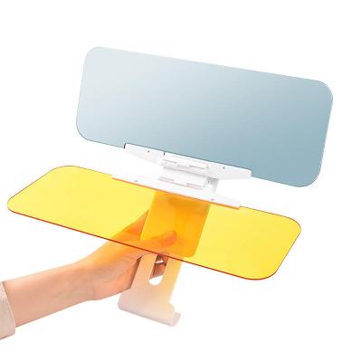 China Universal UV Flip Shield Anti-Glare Visor Car Sun Visor OT Sale Clear Vision Day And Night Car Sun Visor HD Adjustable Windshield Sun Shade for sale