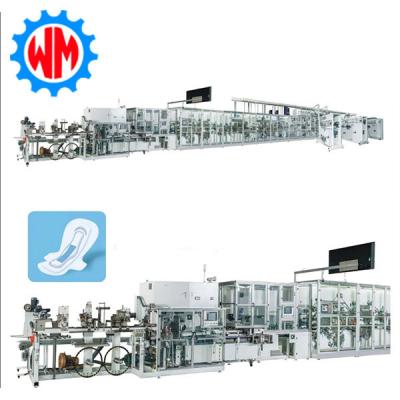 China Intelligent Sanitary Napkin Production Line Ladies Sanitary Pad Making Machine for sale